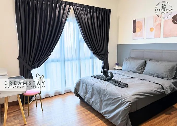 Comfy Apartment 6Pax - 2Br - Bathtub - Game